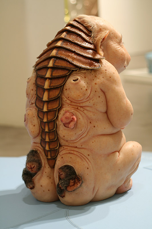 Patricia Piccinini hyper realists sculptures